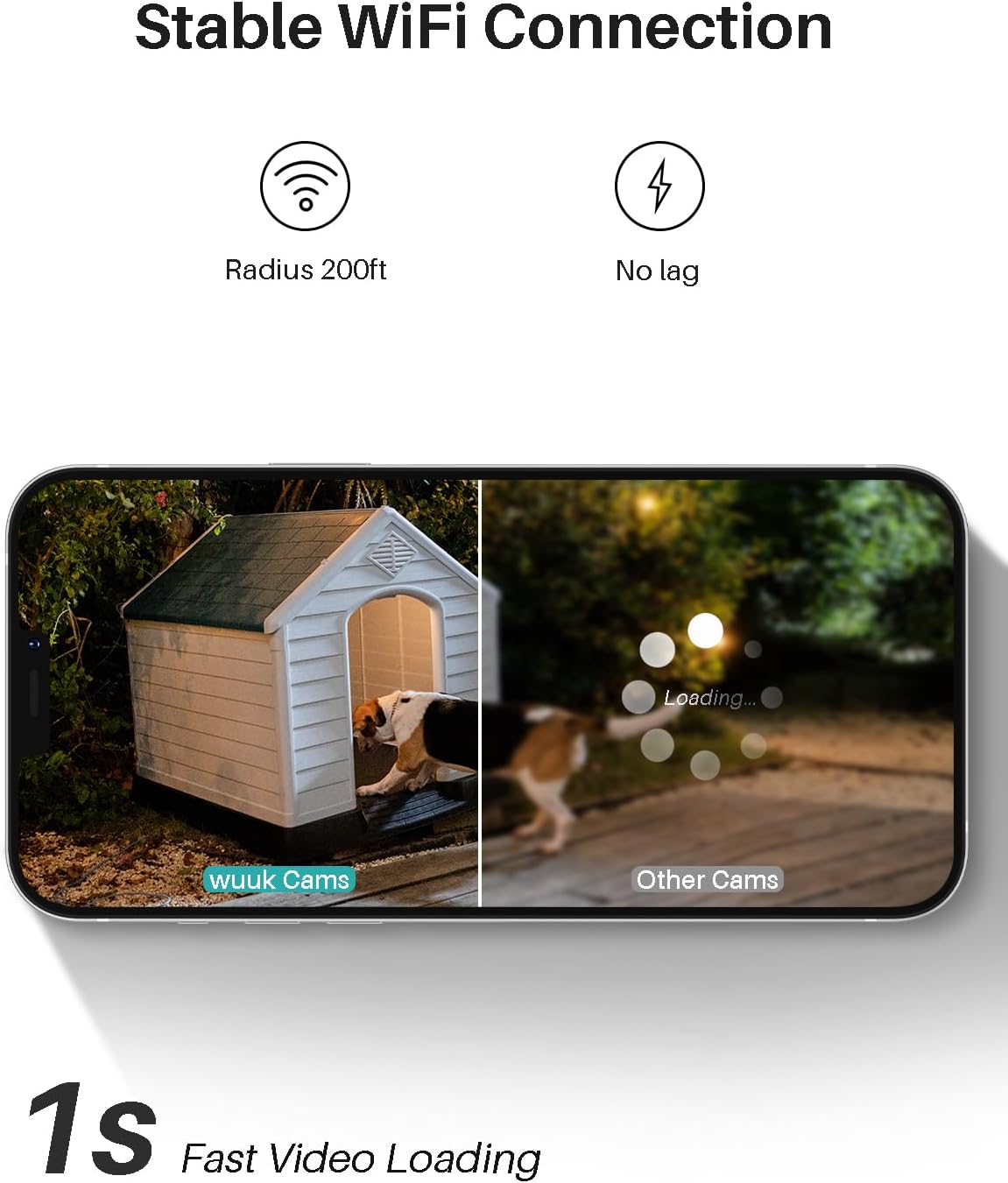 WUUK 2K Doorbell Camera, Video Doorbell Wireless/Wired, Homebase Supports Up to 8 Cams, No Subscription, 2.4/5 GHz WiFi, 32G Local Storage, Human Detection, Compatible with Alexa and Google Home