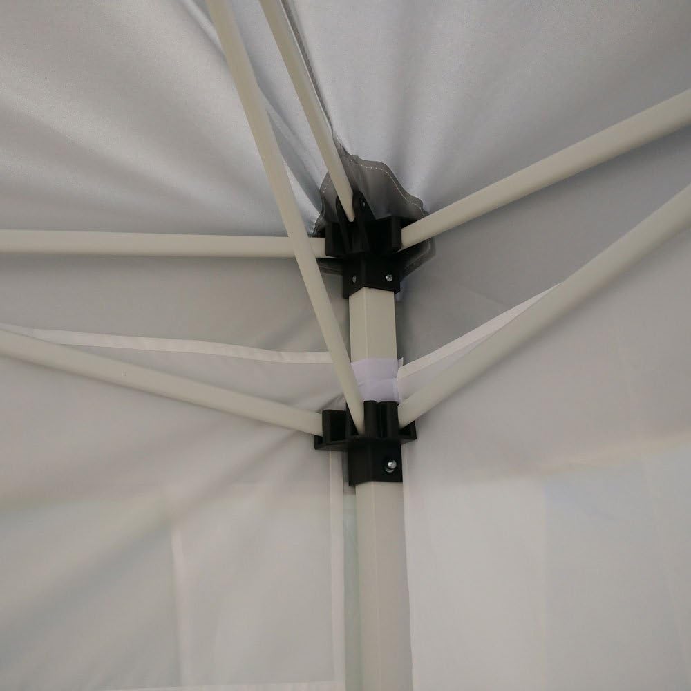 VINGLI 10X20 Feet Pop Up Canopy,Instant Tent,4 Removable Sidewalls,Folding EZ Up Canopy Tent,Patio Event Gazebo Beach Tent,UV Coated&Waterproof, Bonus Wheeled Carry Bag (White)