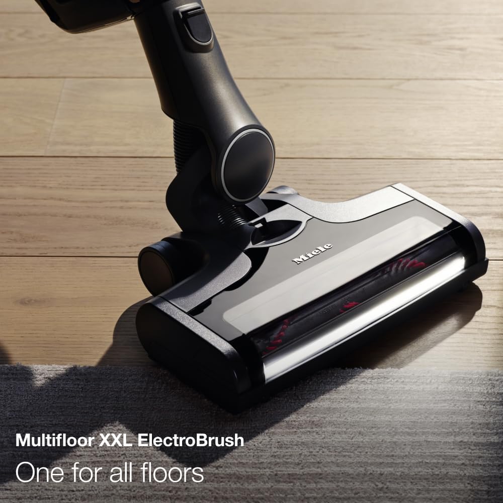 Miele Triflex HX1 Pro - Cordless vacuum cleaner with innovative 3in1 design, additional battery for 120 min total run-time - Infinity Grey Pearl Finish