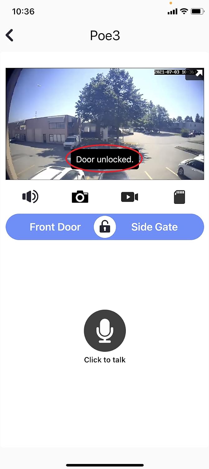 GBF Smart Video Door Phone & Doorbell Smart Intercom System with a Smart keypad (PL963PMPOE)- 1080P Camera, Built in POE, Control Two Locks remotely, Timed Unlock