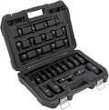 DEWALT Impact Socket Set, SAE, Combination Set, 1/2-Inch Drive, 28-Piece (DWMT19244)