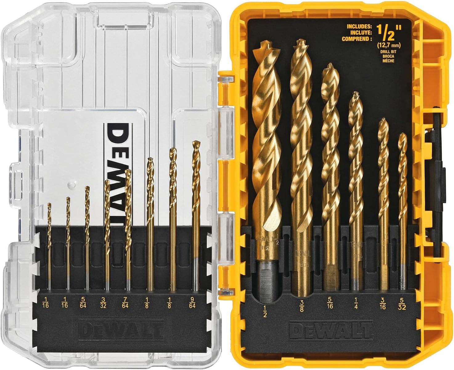 DEWALT Mechanics Tools Kit and Socket Set, 204-Piece (DWMT72165) & IRWIN VISE-GRIP GrooveLock Pliers Set, 8-Piece (2078712)