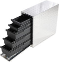 Dee Zee DZ95DA Aluminum Wheel Well Tool Box w/ Drawers