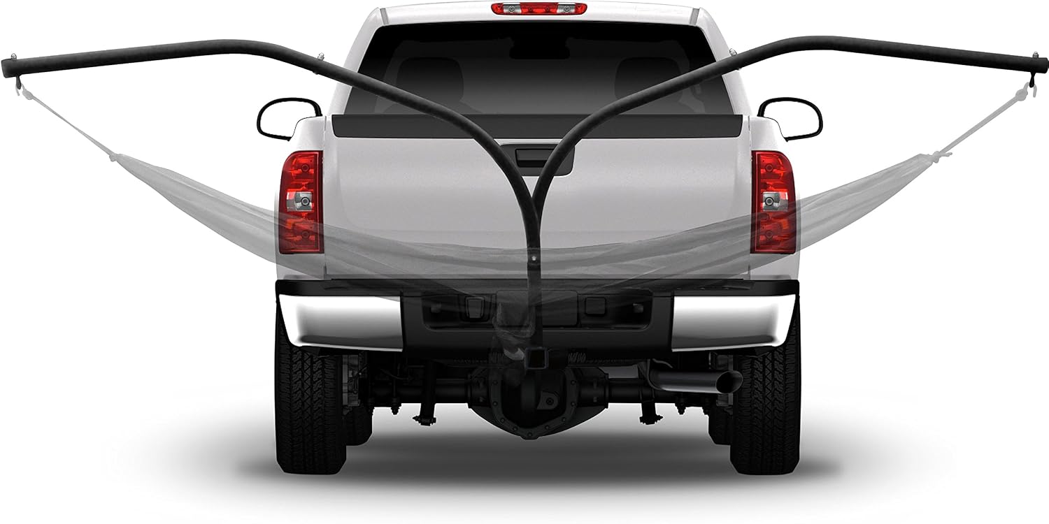 41536203-KP Parachute Hammock Hitch Stand with 2 Cradle Chairs and Army Green/Brown, Camo
