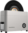 HumminGuru Ultrasonic Vinyl Record Cleaner- 40kHz Ultrasonic Vinyl Record Cleaning Machine with Auto Drying, Vinyl Record Cleaner Kit with Filters, 1Y Warranty (NOVA White Sand, 7/10/12 Inch)