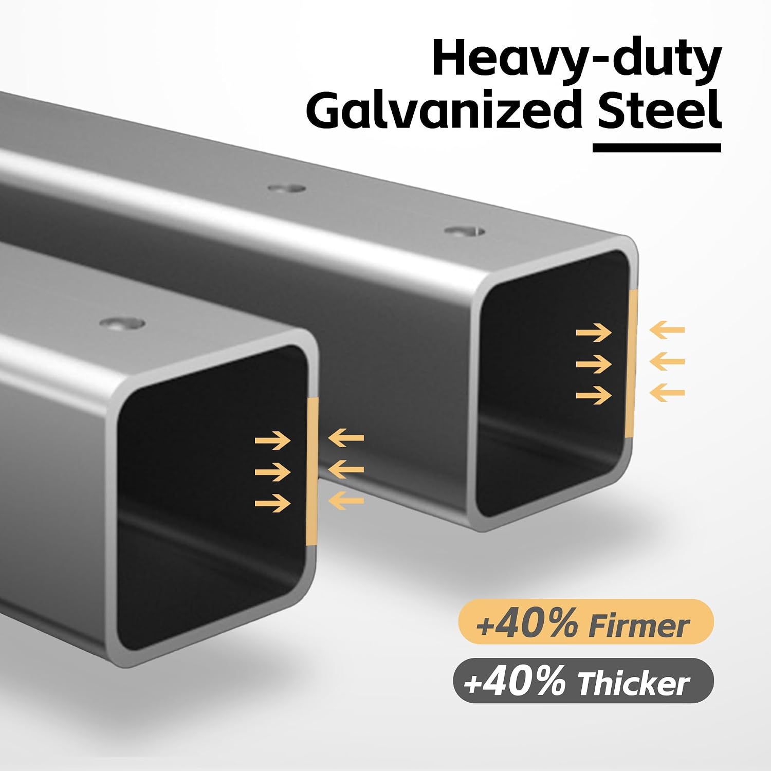 12x20x8.7 FT Heavy Duty Metal Carport, Galvanized Steel Roof Outdoor Car Shelter Garage, Waterproof All Weather Car Canopy for Car Pickup Truck Boat Tractor, Grey