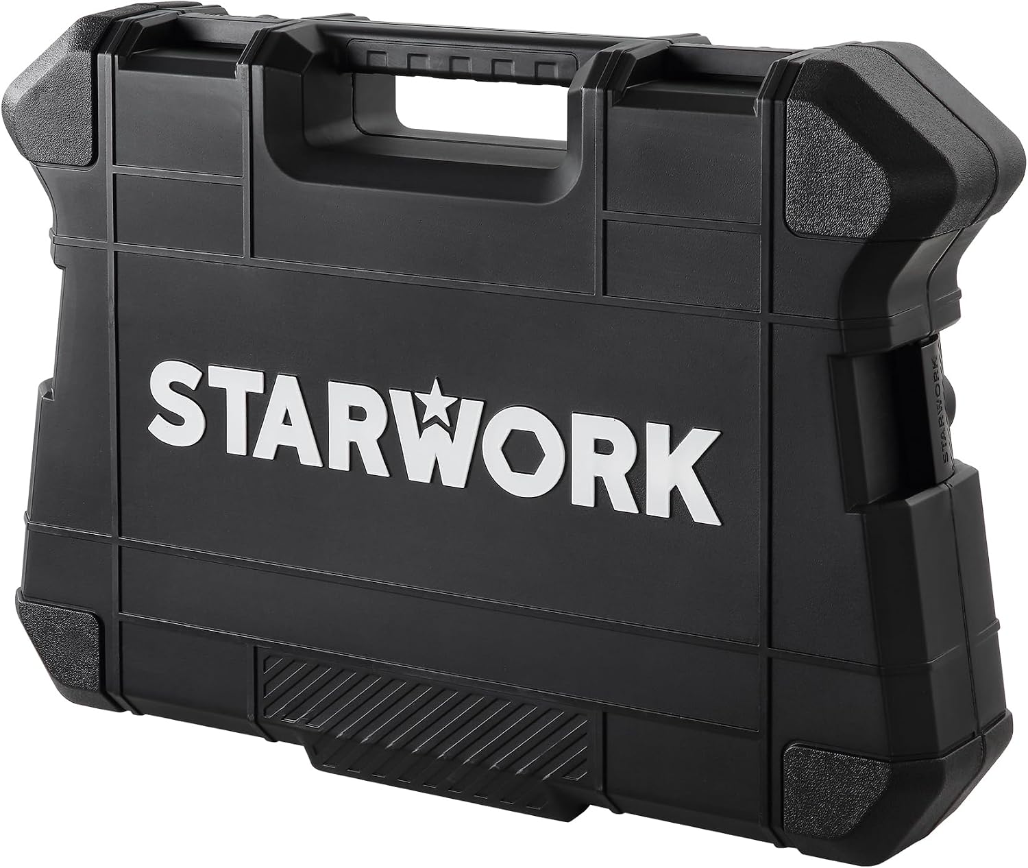 STARWORK TRUE MECHANIC 153-Piece 1/4', 3/8', 1/2' Drive Master Impact Socket Set, Professional, SAE/Metric