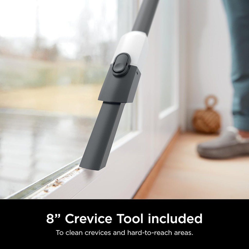 Shark IW1111 Detect Pro - Lightweight Cordless Vacuum Cleaner with HEPA Filter, Portable Handheld Attachment, Crevice Tool, Rechargeable Multi-Surface Stick Vacuum for Household Pet Hair, Dark Grey
