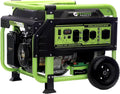 Green-Power America 12000 Watt Gasoline Powered Portable Generator, Recoil/Electric Start, 12V-8.3A Charging Outlets, Home Back Up & RV Ready, 49 State Approved