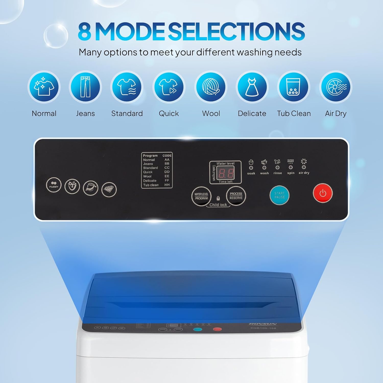 ROVSUN 3.5CuFt Clothes Dryer and 30LBS Full-Automatic Washing Machine Set, Compact Laundry Washer and Dryer Combo Set with Stainless Steel Inner Tub, for Apartment, Dorms, Home