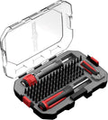 Real Avid Armorers Tool Kit – Precision Torque Wrench Set with 83 Bits, Magnetic Bit Driver, LED Screwdriver - Includes Hex Phillips Torx Drivers with Accurate Inch Pound Settings for Gun Maintenance