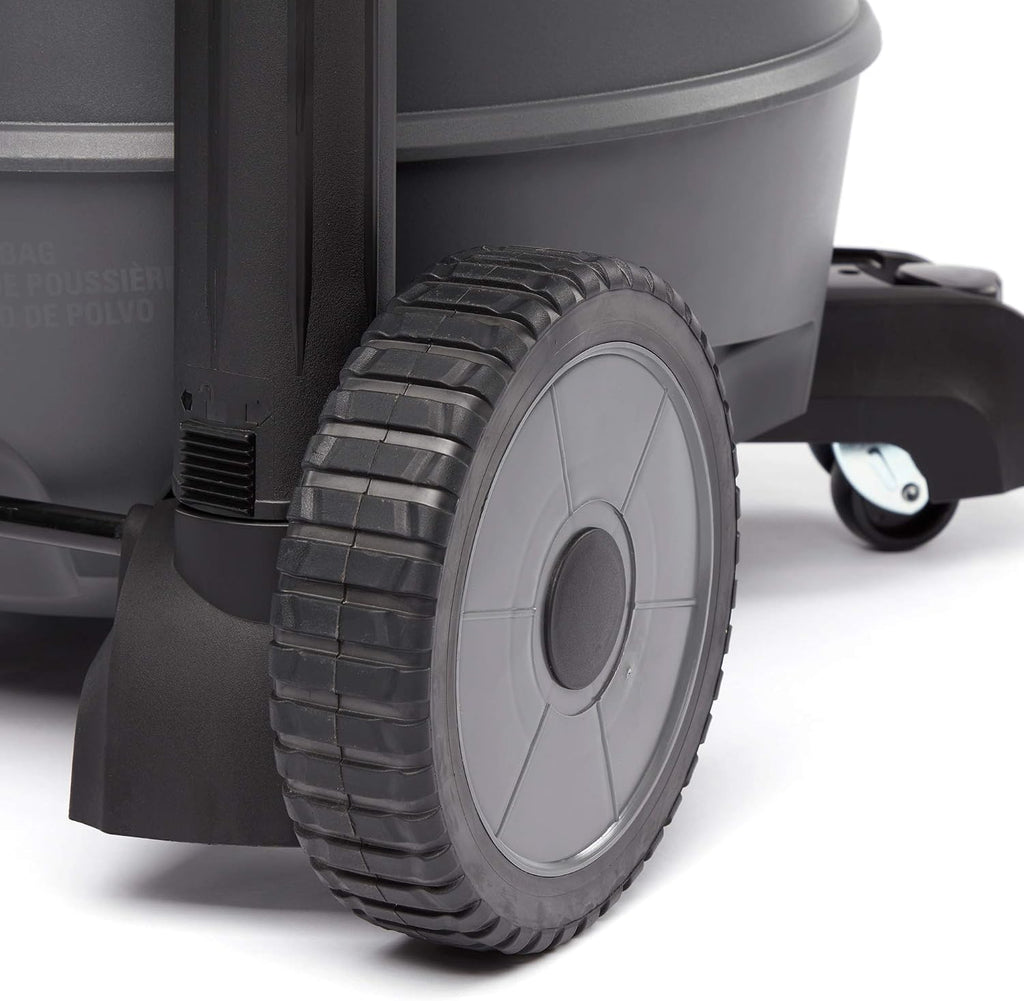 RIDGID 62723 Red 16 gallon RT1600 Wet/Dry Vacuum, Dark Gray and Red