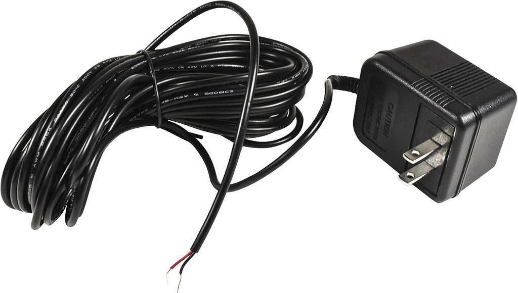 HQRP 24-Pack 24V AC Adapter Transformer Compatible with Ecobee Google Nest Honeywell Emerson Ecobee4 Smart WiFi Thermostat, Wyze Ring Blink Video Doorbell C-Wire, 25ft Cable, ETL Listed