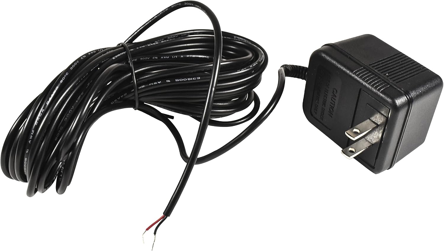 HQRP 24-Pack 24V AC Adapter Transformer Compatible with Ecobee Google Nest Honeywell Emerson Ecobee4 Smart WiFi Thermostat, Wyze Ring Blink Video Doorbell C-Wire, 25ft Cable, ETL Listed