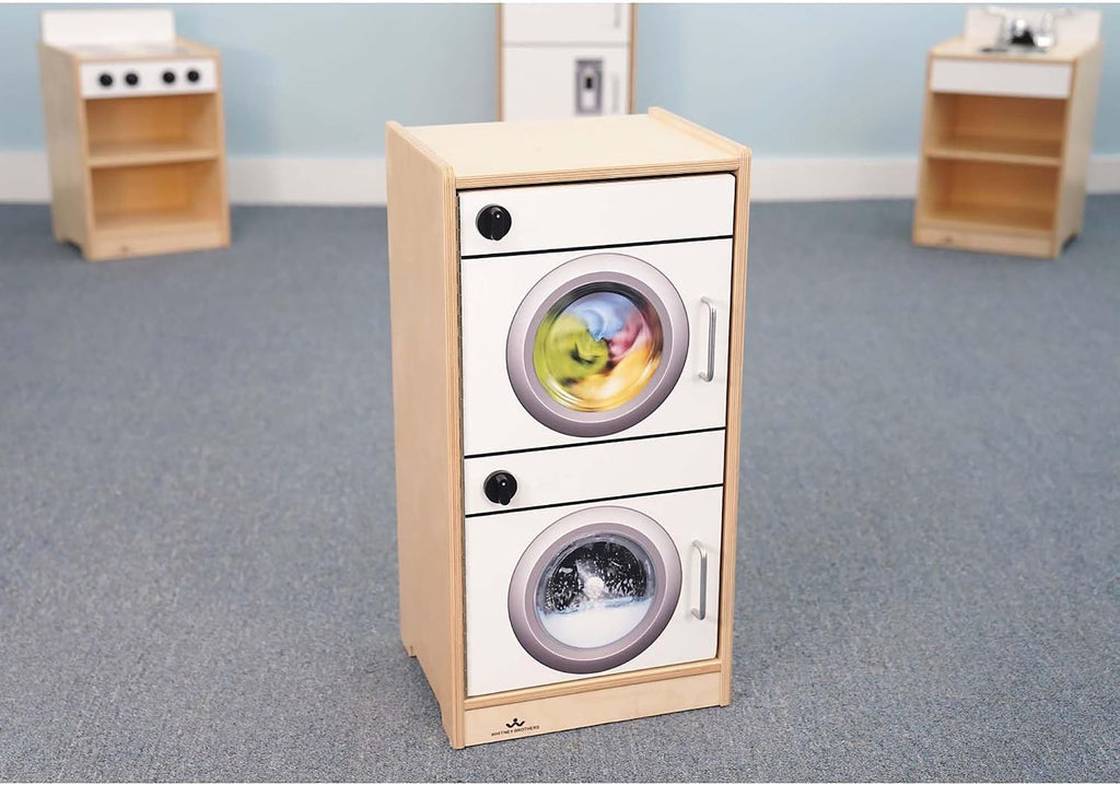 Whitney Brothers WB7265: Let's Play Toddler Washer/Dryer - White