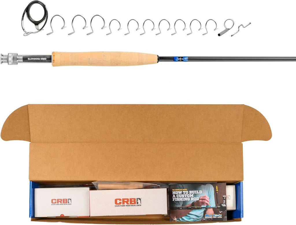 Mud Hole All-in-One Fishing Rod Building Kit with Tools, Components, and Supplies