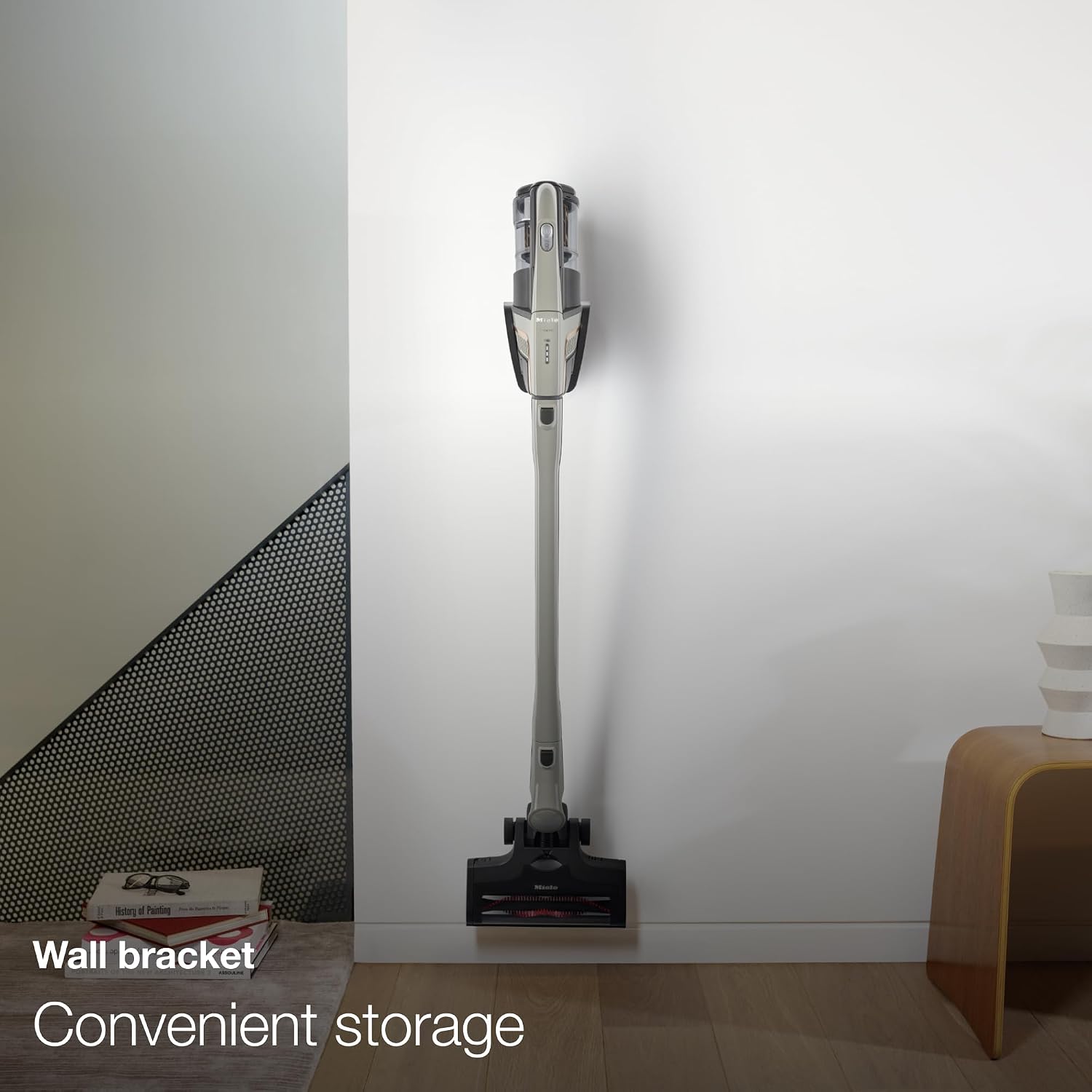 Miele Triflex HX2 Sprinter Vacuum Cleaner,120 min runtime, Cashmere Grey / Rose Gold