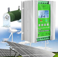 12V/24V/48V Battery Off Grid Wind Turbine Solar Hybrid MPPT Charge Boost Controller with Unloader,for Wind Generator Solar Panel System Controller 3000W