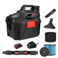 Shop-Vac 5430022 Cordless 2-in-1 Wet/Dry Vac and Blower, 1.5 Inch Diameter x 5 Foot Hose, Includes 20V Rechargeable Battery, Lightweight Design