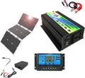 3000W Solar Power System with 60W Waterproof Panel & 30A Controller - for Home & RV Emergency Energy Needs(220V)