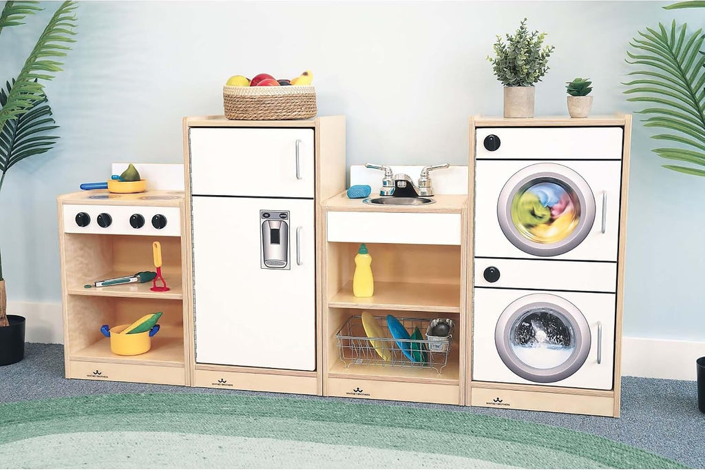 Whitney Brothers WB7265: Let's Play Toddler Washer/Dryer - White