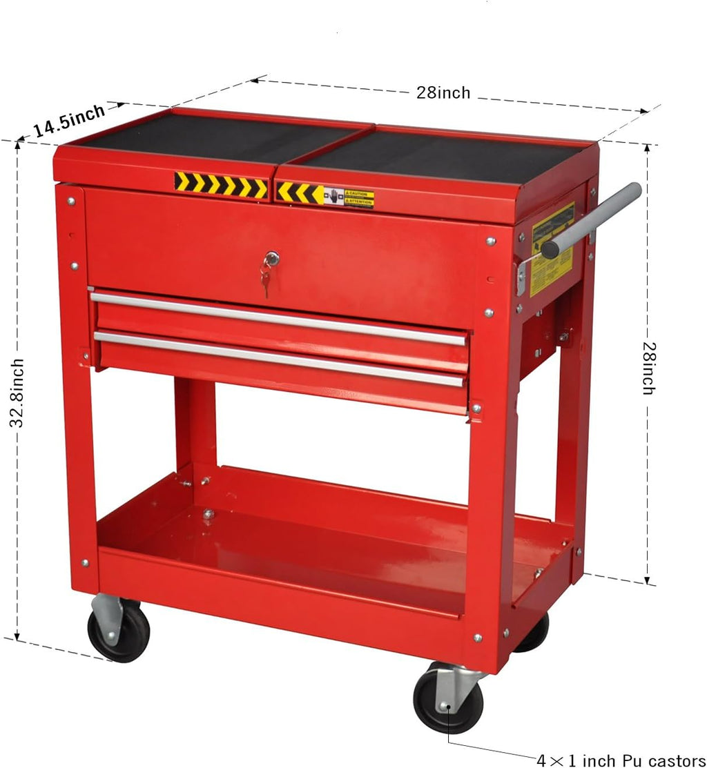 Pro-Lift M-0004 Tool Cart, 350 lbs Capacity, 1 Pack