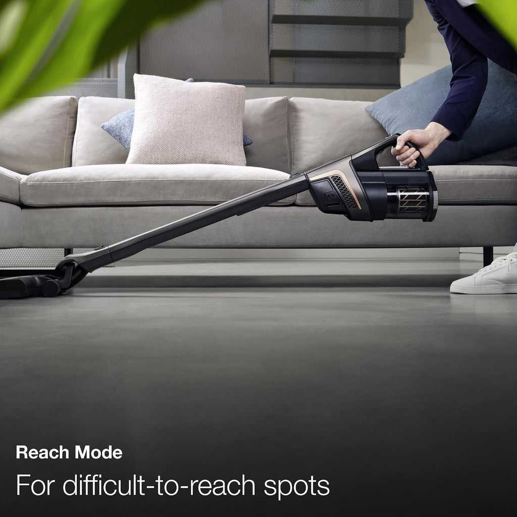 Miele Triflex HX2 Pro Self-Standing Cordless Stick Vacuum Cleaner, 120 min runtime, Infinity Grey PearlFinish / Rose Gold