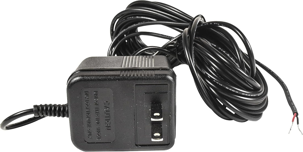 HQRP 24-Pack 24V AC Adapter Transformer Compatible with Ecobee Google Nest Honeywell Emerson Ecobee4 Smart WiFi Thermostat, Wyze Ring Blink Video Doorbell C-Wire, 25ft Cable, ETL Listed