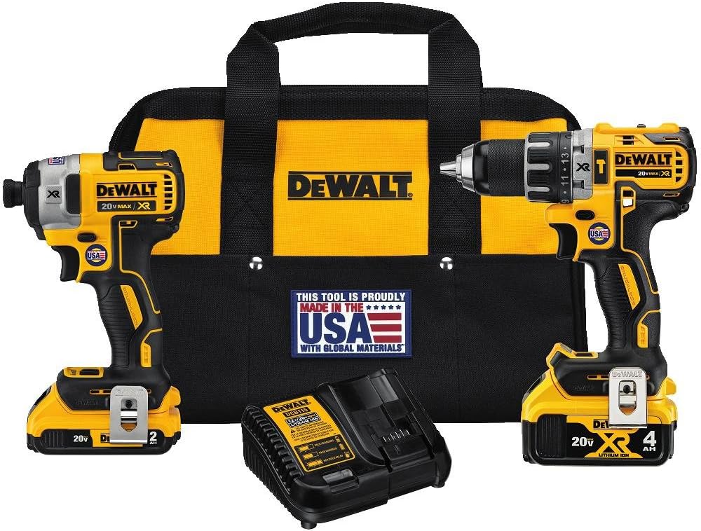 DEWALT Mechanics Tools Kit and Socket Set, 204-Piece (DWMT72165) & IRWIN VISE-GRIP GrooveLock Pliers Set, 8-Piece (2078712)