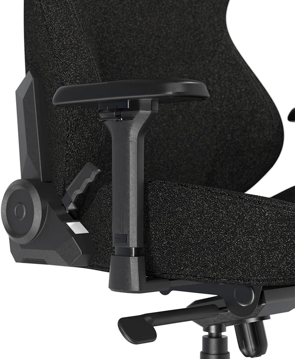 DXRacer Craft XL Video Gaming Chair for Adults, Ergonomic Office Reclining Computer Chair with Magnetic Head Pillow and Lumbar Support, Racing Style Height Adjustable (Woven Fabric, Black)