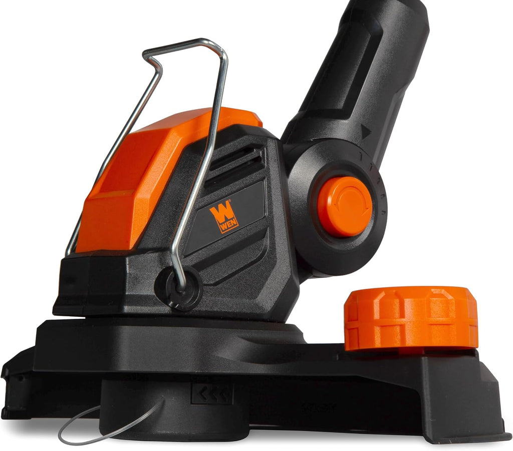 Wen 20V Max Cordless String Trimmer and Leaf Blower Combo Kit with 4Ah Battery and Charger (20VK2LBT)