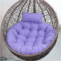 Swing Hanging Chair Cushion Egg Chair Cushion Thicken Hanging Basket Egg Chair Waterproof Heavy Duty Swing Chair Cover Seat Cushion for Garden Outdoor Indoor Patio(1,120CM)