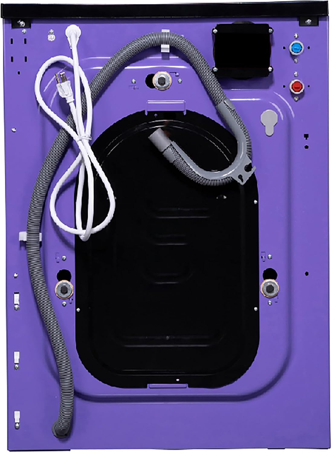 Equator All-In-One VENTED/VENTLESS Washer-Dryer 1.9cf/18lb 1400RPM 110V (Periwinkle/Black)