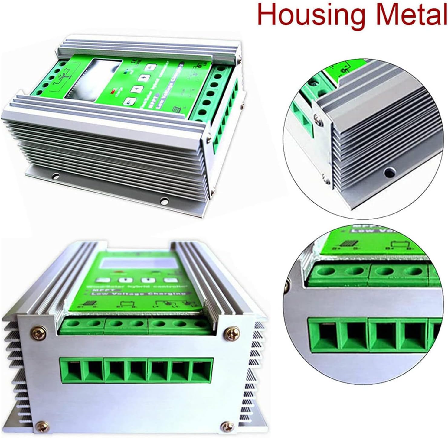 3000W Wind & Solar Hybrid System - 1500W MPPT Charge Controller, 12V/24V/48V Auto Regulator, Home Wind Generator for Efficient Energy, Perfect for Wind Turbine Systems