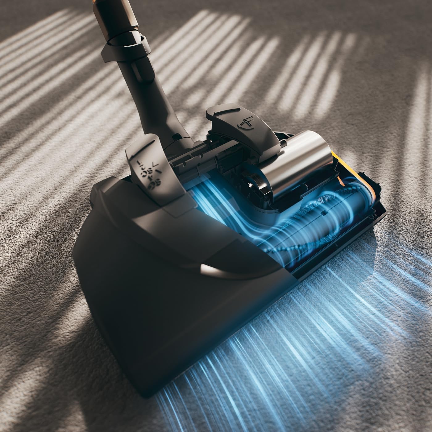Miele Genuine Electro Plus Electrobrush SEB 228, Attachable Electric Floorhead for Cleaning Carpets, Compatible with Select Miele Vacuum Cleaners - 07359280