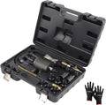 maXpeedingrods Pneumatic Injector Puller Set, 24 pcs 5-8 Bar Air Vibration Diesel Fuel Injector Removal Tool Kit with Extractor Hammer, 19 Adapters, Extension Hose, and EU US JP Connectors
