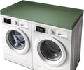 Gashell Washer Dryer Countertop, 27.5' x 54' Bamboo Washer and Dryer Countertop for Laundry Room Organization (Forest Green)