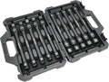 Astro Tools 78254 10pc 1/2' Drive 6Pt Pinless Universal Torque-Saver Impact Extension Socket Set - Metric