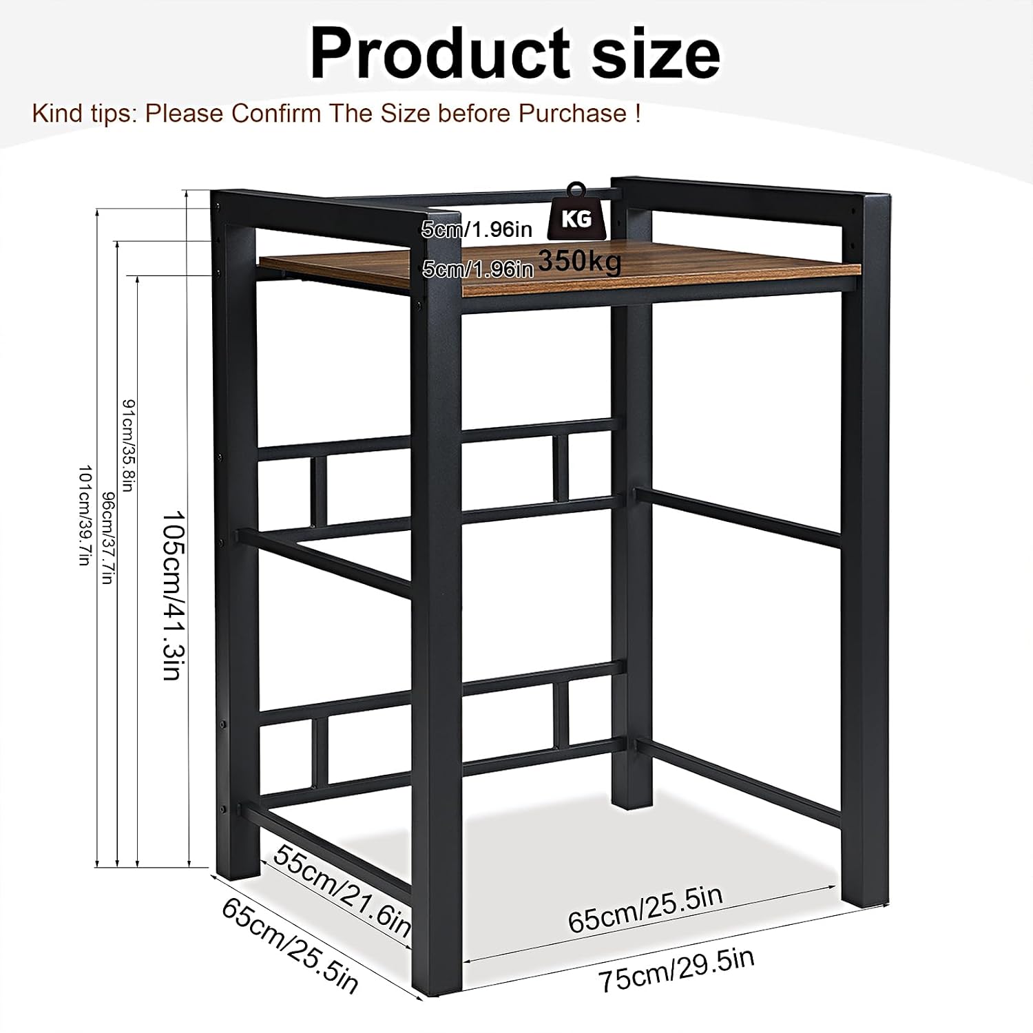Washer Dryer Stacking Rack, 771lbs Capacity Heavy Duty Washer and Dryer Stacking Stand, 3 Adjustable Height Washing Machine Shelf forLaundry Rooms Bathrooms Balconies (Black)