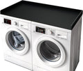 Gashell Washer Dryer Countertop, 27.5' x 54' Bamboo Washer and Dryer Countertop for Laundry Room Organization(Black)