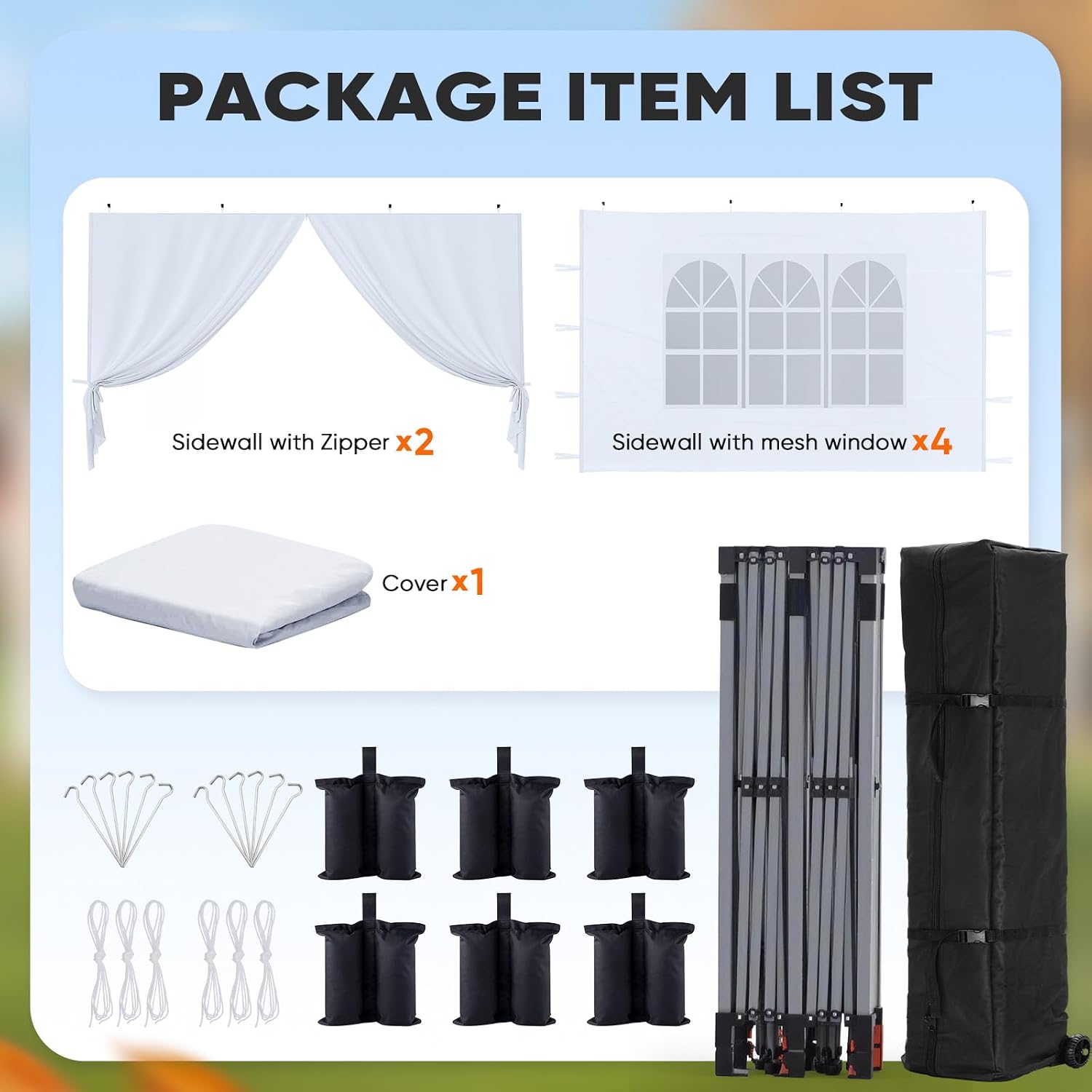 Quictent 10x20 Pop up Canopy with Sidewalls Easy up Canopy Tent Instant Shelter with Windows for Outdoor Events Parties Weddings Commercials Vendors