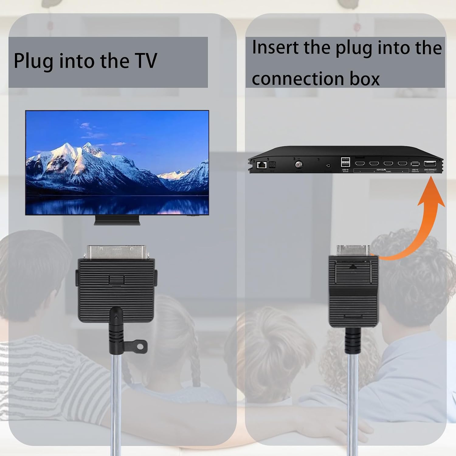 5 M/16.4Ft VG-SOCC05 One Connect Cable Compatible with Samsung OLED 4K TV 55'' 65'' 77'' QN55S95DAF QN65S95DAF QN77S95DAF QN55S95FAFXZA QN65S95FAFXZA QN77S95FAFXZA (S95D S95F Series)
