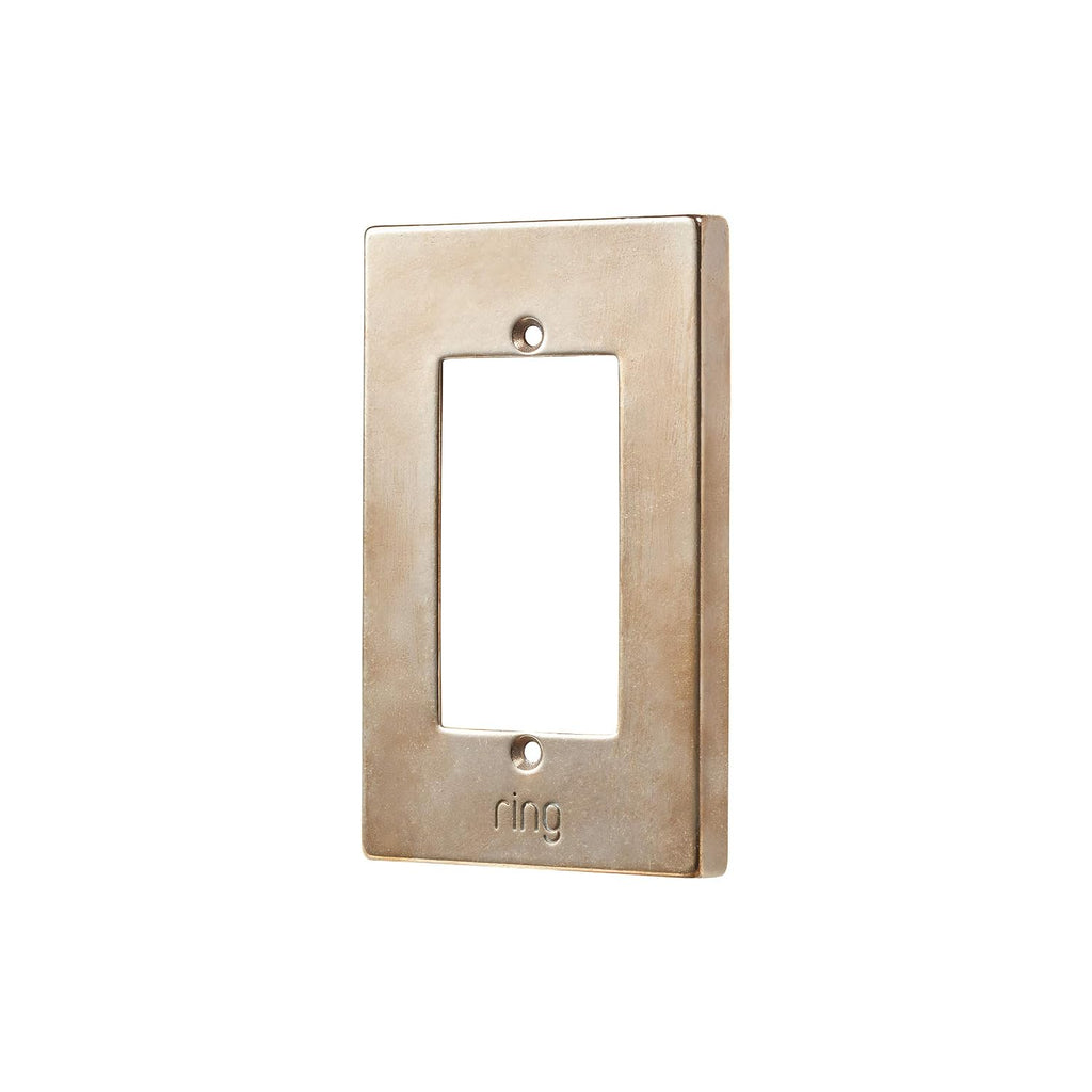 Ring Video Doorbell Elite Faceplate - Silicon Bronze Light