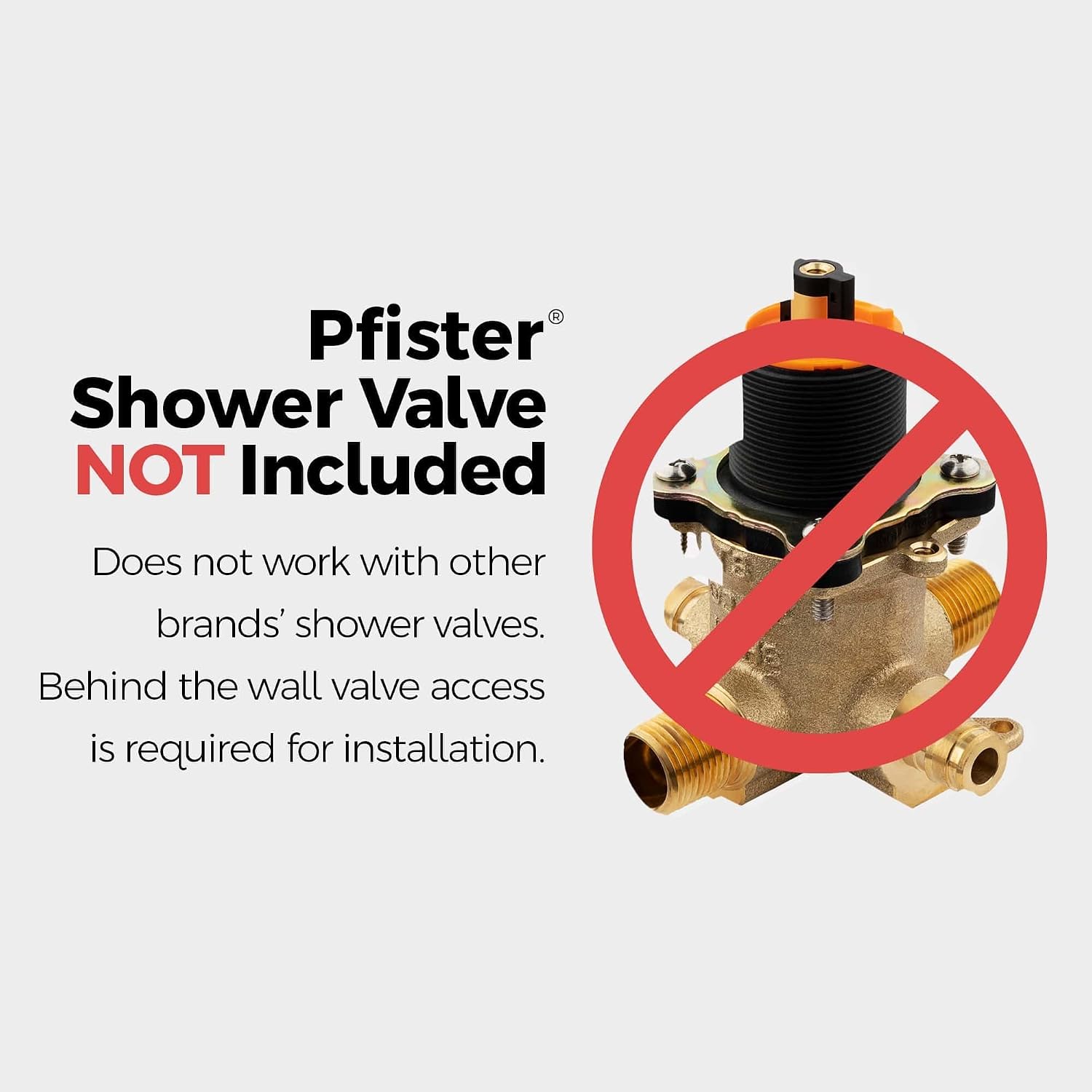 Pfister LG01-8CBC 3-Handle Tub and Shower Faucet Set with Metal Cross Handles, Polished Chrome Finish, 1.8 GPM Flow Rate, 5-Hole Installation, Valve Sold Separately