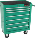 7 Drawers Tool Cart on Wheels,Multifunctional Rolling Tool Chest Tool Storage,Drawers Rolling Tool Trolley Organizer Tool Case for Repair Shop,Garage,Warehouse,Workshop (7 Drawers-Green)