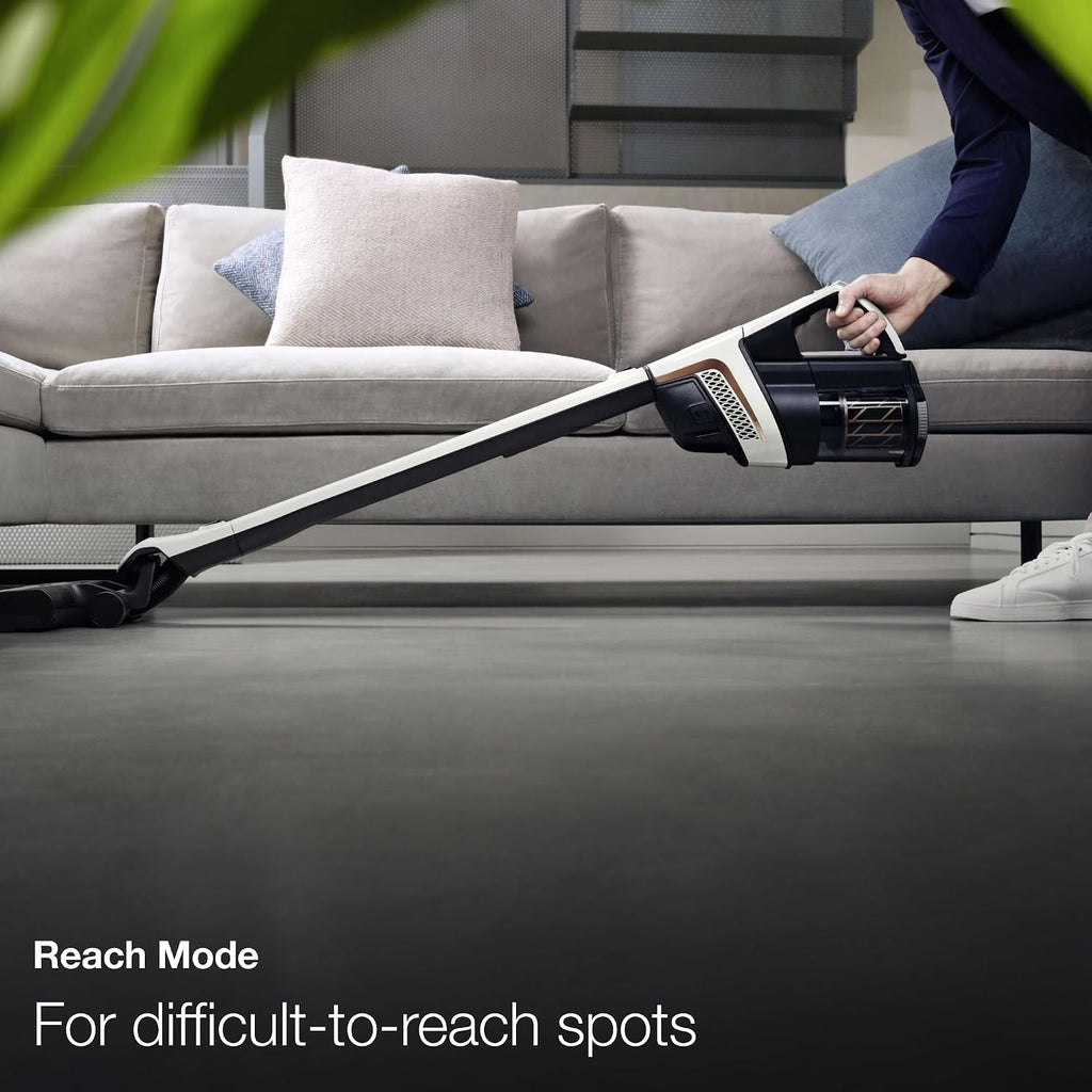 Miele Triflex HX2 Cat & Dog Self-Standing Cordless Stick Vacuum Cleaner 60 min runtime,Obsidian Black / Rose Gold