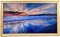32, 43, 50 & 55 Inch Handmade wood ornate TV Frame for Samsung The Frame TV, Natural wood finish (not for use with other models) (50 INCH)