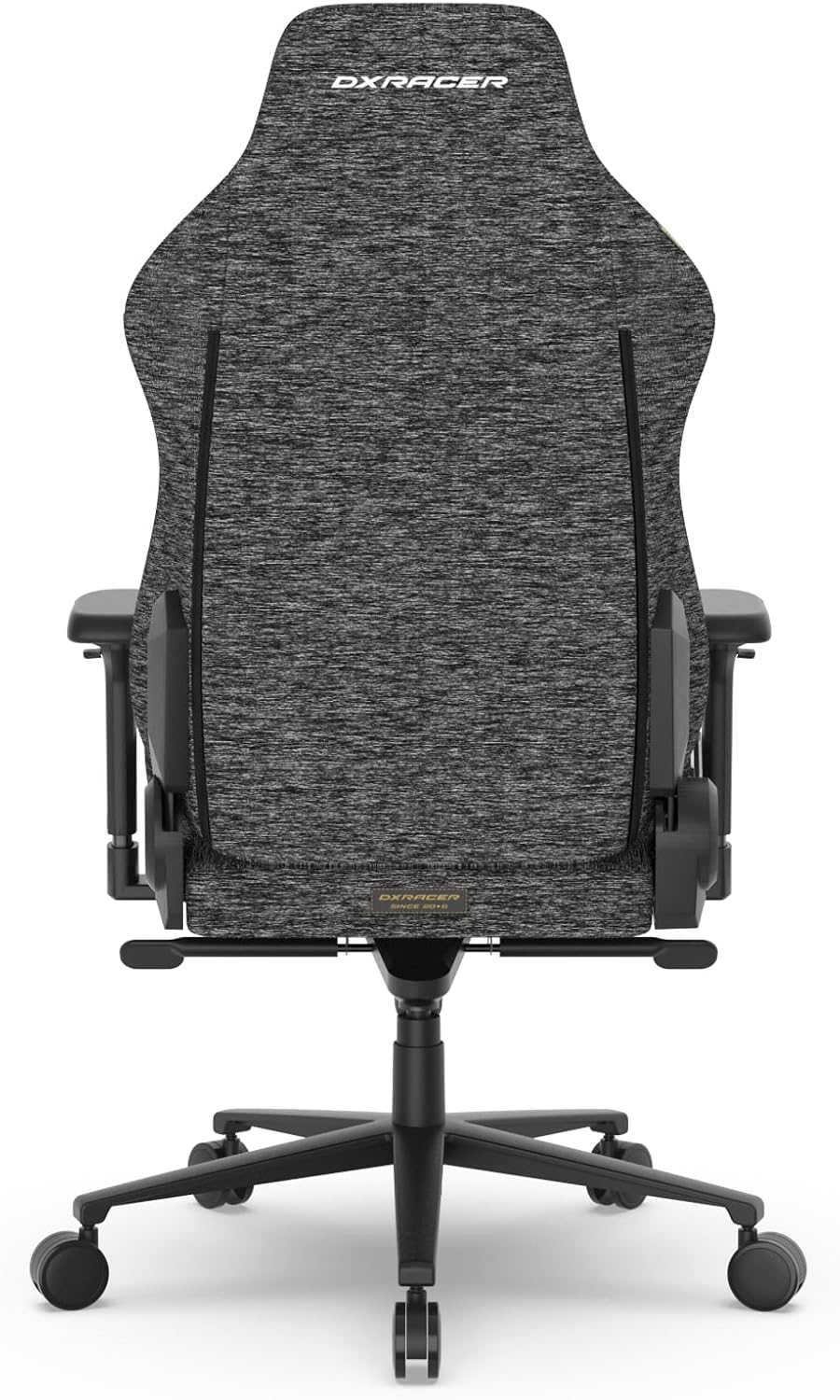 DXRacer Craft XL Video Gaming Chair for Adults, Ergonomic Office Reclining Computer Chair with Magnetic Head Pillow and Lumbar Support, Racing Style Height Adjustable (Woven Fabric, Gray)
