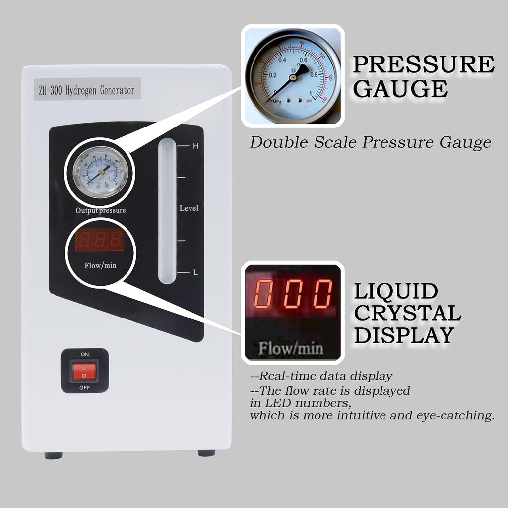 99.999% Laboratory Electrolysis Hydrogen Generator Maker Use with Gas Chromatograph