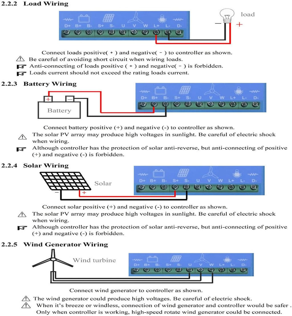 3000W Wind Turbine Generator Kit 12V/24V/48V With Wind Controller, For Home Backup, Off-Grid Cabin, Street Light, Solar Hybrid System(12V)